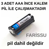 Yeşil OR-8818 Çok Amaçlı LED Fener - Kamp, Ev, Acil Durum ve Deprem İçin (Piller Dahil Değil) - 6