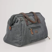 ÇÇS 40231 Kanvas Seyahat Çantası Siyah thumbnail 4