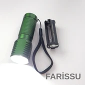 Yeşil OR-8818 Çok Amaçlı LED Fener - Kamp, Ev, Acil Durum ve Deprem İçin (Piller Dahil Değil) - 1