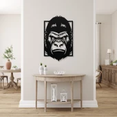Gorilla Modern Ahşap dekoratif dekor tablo - 1