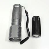 OR-8818 Mini LED El Feneri - Alüminyum Alaşım - Deprem Feneri - 3x AAA Kuru Pil Uyumlu (Piller Dahil Değildir) - 2