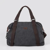 ÇÇS 40230 Kanvas Seyahat Çantası Siyah thumbnail 1