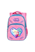 Pembe Benekli İlkokul Çantası Kız 5001 Özkara Çanta - 3