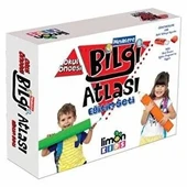Okul Öncesi Miniklere Bilgi Atlası Eğitim Seti Limon Kids - 1