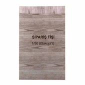 Simpoint Sipariş Fişi Otokopili 1/50 - 1