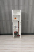 Ozzi Home Design Çok Amaçlı Dolap Banyo Dolabı Temizlik Malzeme Dolabı - 1