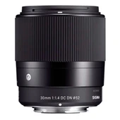 Sigma 30mm f/1.4 Contemporary DC DN Sony E için Prime Lens thumbnail 1