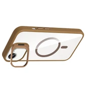 iPhone 16E Kılıf Standlı ve Kamera Lens Hediyeli Kablosuz Şarj Özellikli Etro Kapak thumbnail 11