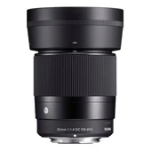 Sigma 30mm f/1.4 Contemporary DC DN Sony E için Prime Lens thumbnail 2