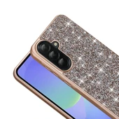 Galaxy A56 Kılıf Parlak Taşlı Tasarım Zore Pırlanta Kapak - 5