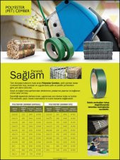 POLYESTER YEŞİL PET ÇEMBER 19MM ÜCRETSİZ KARGO - 2
