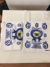 NAZAR BONCUK BASKILI HIŞIR POŞET KÜÇÜK BOY 5 kğ ÜCRETSİZ KARGO - 1