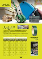POLYESTER YEŞİL ÇEMBER 16 MM ÜCRETSİZ KARGO ! - 4