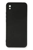 Xiaomi Redmi 9A Kılıf Nano içi Kadife Silikon - Siyah - 1