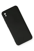 Xiaomi Redmi 9A Kılıf Nano içi Kadife Silikon - Siyah - 2