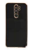Xiaomi Redmi Note 8 Pro Kılıf Volet Silikon - Siyah - 1