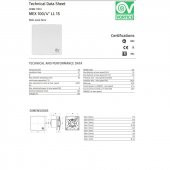 Vortice Punto Evo Flexo 100-4 LL 1S Çamaşırhane Bodrum Mutfak Banyo Fanı Tasarruflu Kesintisiz Çalışma Sessiz 9 W 90 m3/h Havalandırma AGMair Agm - 4