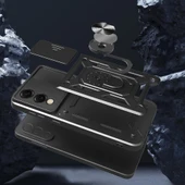 Samsung Galaxy S25 Edge Kılıf Magnetik Standlı Kamera Korumalı Sürgülü Vega Kapak thumbnail 3