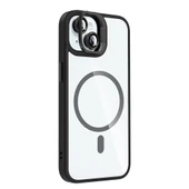 iPhone 15 Kılıf Standlı ve Kamera Lens Hediyeli Kablosuz Şarj Özellikli Etro Kapak thumbnail 4