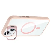 iPhone 15 Kılıf Standlı ve Kamera Lens Hediyeli Kablosuz Şarj Özellikli Etro Kapak thumbnail 7