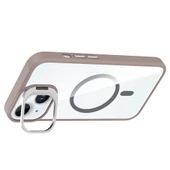 iPhone 15 Kılıf Standlı ve Kamera Lens Hediyeli Kablosuz Şarj Özellikli Etro Kapak thumbnail 9