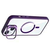 iPhone 15 Kılıf Standlı ve Kamera Lens Hediyeli Kablosuz Şarj Özellikli Etro Kapak thumbnail 3