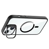 iPhone 15 Kılıf Standlı ve Kamera Lens Hediyeli Kablosuz Şarj Özellikli Etro Kapak thumbnail 5