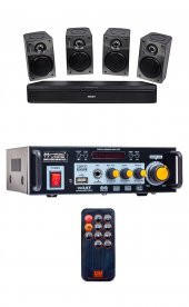 MAGICVOICE ANFİ +PHİLİPS CS-3950 D 5 Lİ TAKIM HOPARLÖR SET. - 1