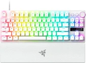 Razer Huntsman V3 Pro TKL Beyaz RGB Analog Optik Kablolu İngilizce Oyuncu Klavyesi (RZ03-04981700-R3M1) - 1