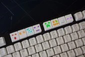 Minecraft Temalı Keycap Seti (8 ADET) Mekanik Rgb Oyuncu Klavyeleri Ile Uyumlu Renkli Tuş Takımı - 1