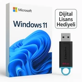Microsoft Windows 10 ve 11 Bootable USB & Windows 10 ve 11 Pro Dijital Lisans Anahtarı - 1