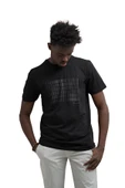 Slim Fit Pamuklu Önü Baskılı Sıfır Yaka T-Shirt thumbnail 1