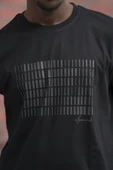 Slim Fit Pamuklu Önü Baskılı Sıfır Yaka T-Shirt thumbnail 4