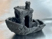 Batık Gemi Akvaryum Süsü Eski Benchy Gemi Figürü  Dekoratif Akvaryum Taşı Gemicik - 1