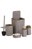 LUNA 5Lİ BANYO SET. AHŞAP-VİZ - 3