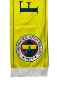 Fenerbahçe Orijinal Lisanslı Her Zaman Hep Seninleyiz Şal Atkı Kanarya Baskılı Ahşap Kutulu - 7