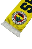 Fenerbahçe Orijinal Sen Çok Yaşa Fenerbahçe Saten Atkı + Uçlu Kalem + Bileklik Set Hediye Ahşap Kutu - 12