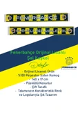Fenerbahçe Orijinal Lisanslı Çubuklu Bir Asalet Şal Atkı Kanarya Baskılı Ahşap Kutulu - 3