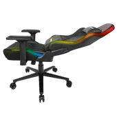 RAMPAGE KL-R19 MONCHER RGB AYDINLATMALI SİYAH OYUNCU KOLTUĞU RAMPAGE - 5