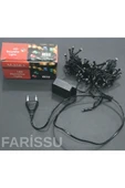 RGB Peri LED Işık Zinciri - 5 Metre Fişli, Buton Kontrollü - Çok Renkli Dekorasyon - 7