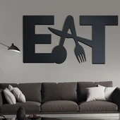 Eat Modern Ahşap dekoratif dekor tablo - 1