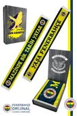 Fenerbahçe Orijinal Lisanslı Mazinde Bir tarih Yatar Şal Atkı Kanarya Baskılı Ahşap Kutulu - 1