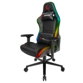 RAMPAGE KL-R19 MONCHER RGB AYDINLATMALI SİYAH OYUNCU KOLTUĞU RAMPAGE - 3