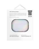 Airpods 4 (4.NESİL) Kılıf Holografik Renk Değiştiren Kablosuz Şarj Destekli Anti-Watermark - 5