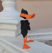 Daffy Duck Figürü 21cm Looney Tunes Karakter Oyuncağı ve Dekoratif Biblo - 2