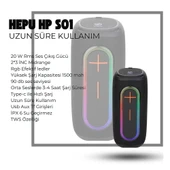HEPU HP-S01 20W Taşınabilir Kablosuz Bluetooth Hoparlör - 3