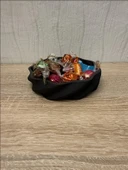 Bayram Şekerliği Çikolatalık - Modern Dekoratif Sunum Kabı Çerezlik ve Lokumluk Kase - 3