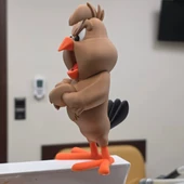 Henery Hawk Figürü 17cm  Looney Tunes Çizgi Film Karakteri  Dekoratif Koleksiyon Oyuncağı thumbnail 1