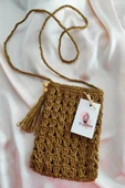 Doğal Hasır Mini Omuz Çantası thumbnail 3