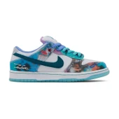 Futura Laboratories x Dunk Low SB Bleached Aqua thumbnail 1
